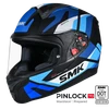 SMK FULL-FACE BIONIC ADULT KORE MA251BLACK/BLUE SIDE VIEW
