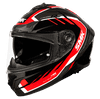SMK FULL-FACE TYPHOON AEROT GL632 BLACK/RED