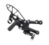 REAR SET KIT, YAM R6 06- , BLACK