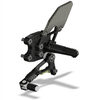 REAR SET KIT, GSXR1000 05-06, BLACK