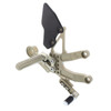 REAR SET KIT, TRIUMPH 675 13- , AERO HARD