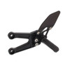 REAR SET KIT WITH SHIFT LEVER, GSXR1000 17 - , BLACK