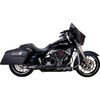 Vance & Hines HD Touring (17-22) HO 2-1 Black Full System Exhaust