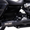 Vance & Hines HD Touring (17-22) HO 2-1 Black Full System Exhaust