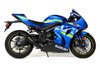Alien Head 2 Full System Black 14" Muffler GSX-R1000/R (17-25)