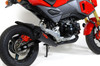 ShortMeg 2 Full System Black Cerakote® 12" Muffler Grom (17-20) / MSX125 (16-20)