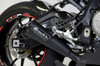 Alien Head 2 Full System Black 14'' Muffler S1000RR (15-19) and S1000R (17-20)