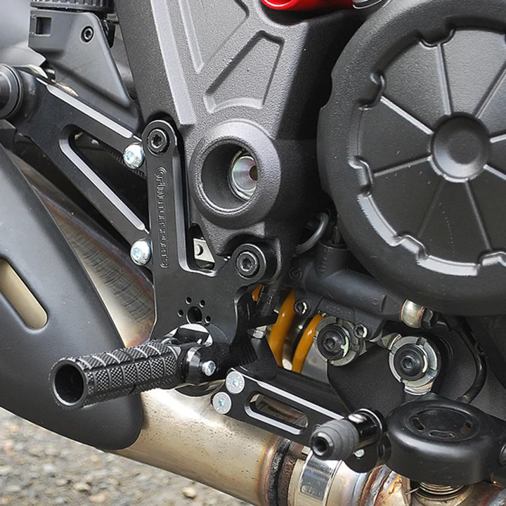 (2011-2020) Ducati Diavel GP Shift Adjustable Complete Rearset Kit