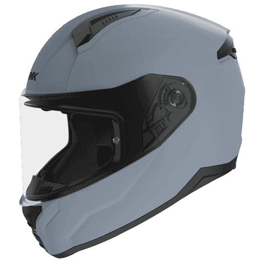 SMK FULL-FACE BIONIC ADULT SOLID NARDO GREY MA 600 MATTE GREY SIDE VIEW