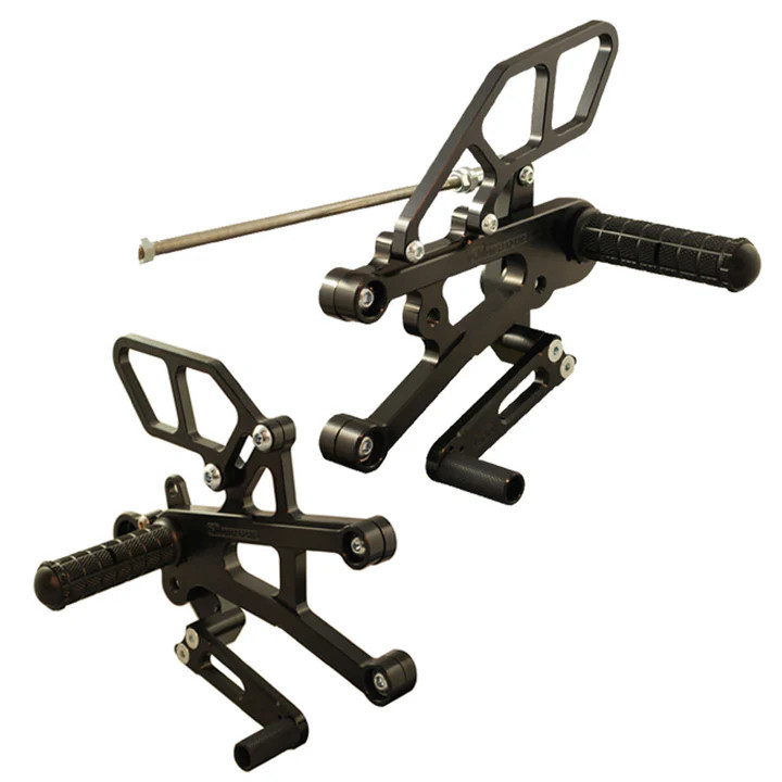 05-0502B 2013-17 Triumph Daytona 675 Rearset - STD Shift w/o QS