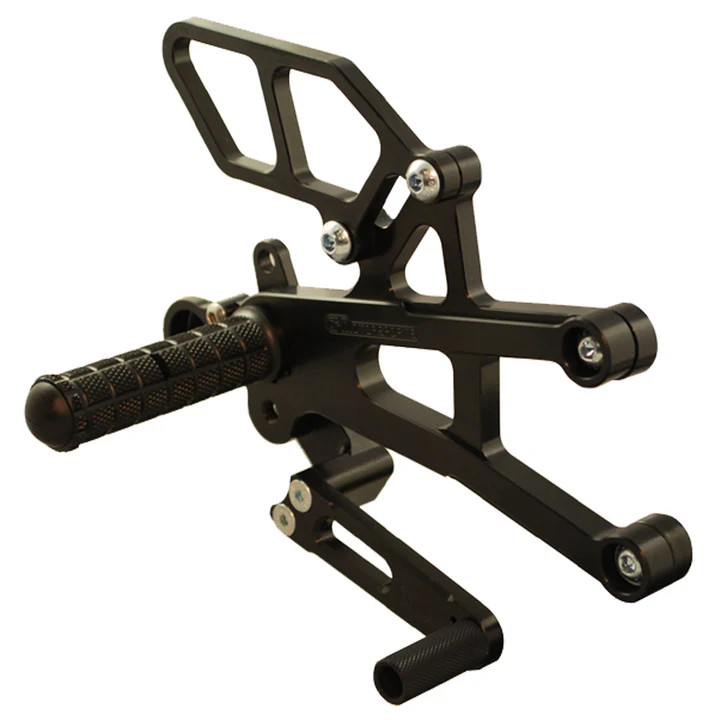 05-0503B Triumph Daytona 675R Rearset - GP Shift w/QS Rod - RACE USE ONLY (No Side Stand)