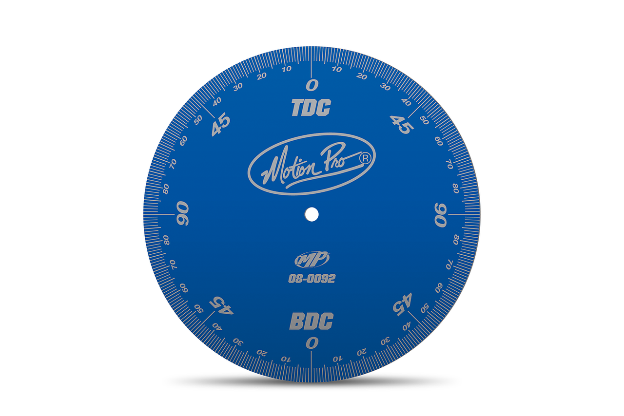 Degree Wheel, Eng. Timing