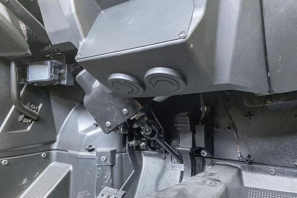 Polaris RZR 900 Cab Heater with Defrost for Machines with Glovebox Subwoofer (2021-Current)