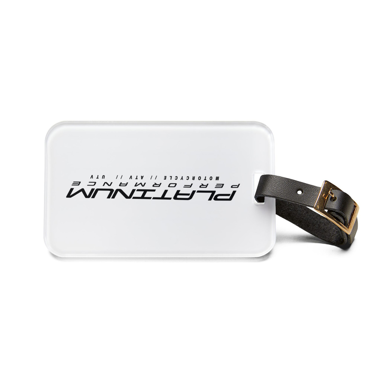 Platinum Performance Luggage Tag, Style 1