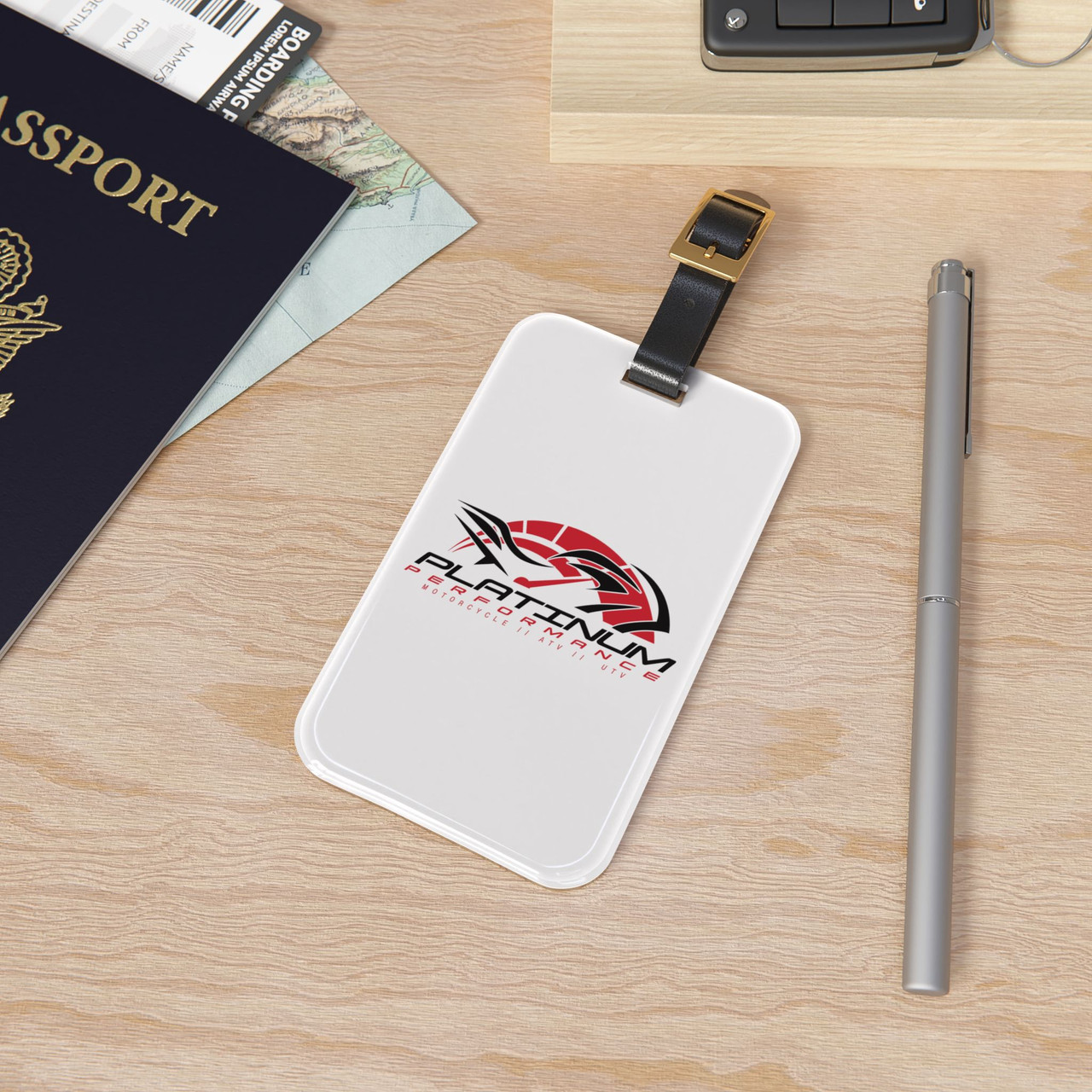 Platinum Performance Luggage Tag, Style 2