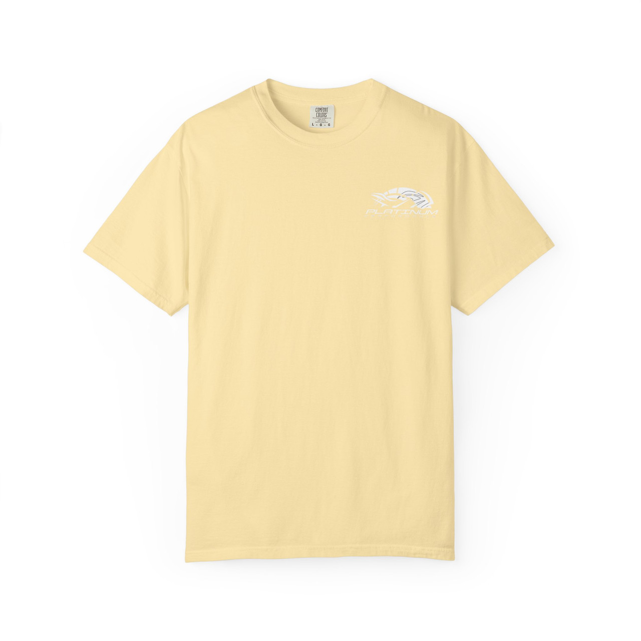 Platinum Performance Ride Safe Garment Dyed T-shirt (White Logo)