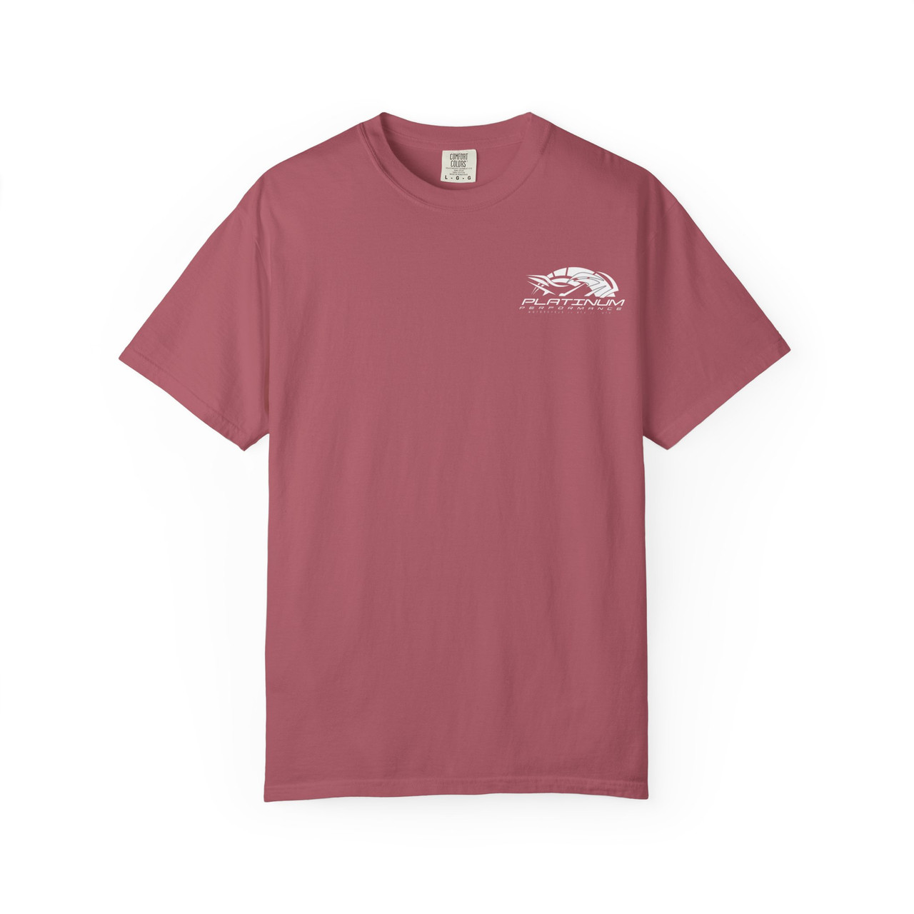 Platinum Performance Ride Safe Garment Dyed T-shirt (White Logo)