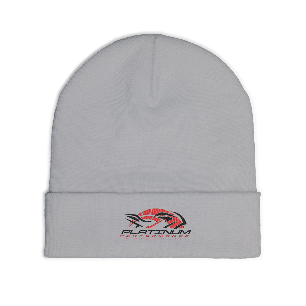 Platinum Performance Embroidered Knit Beanie 