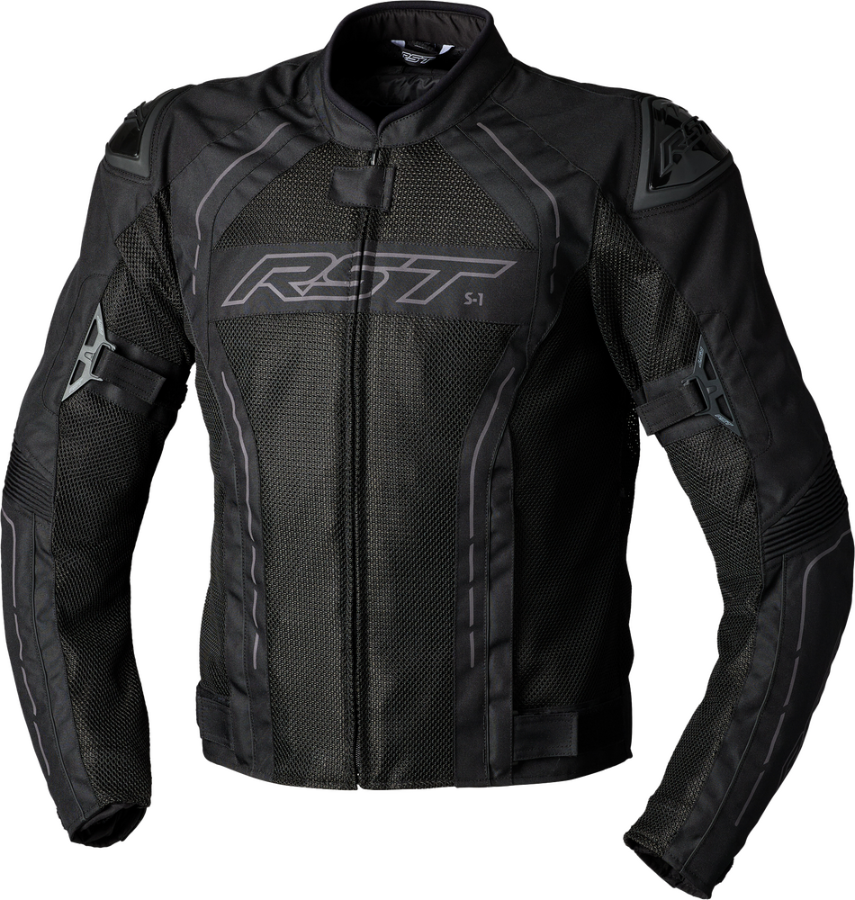 RST S1 MESH CE JACKET BLACK/BLACK TEXTILE MD