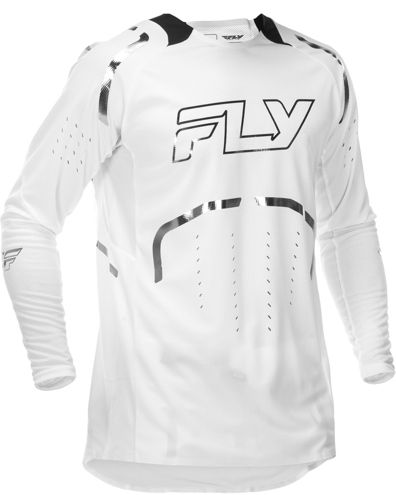 FLY RACING EVOLUTION DST LE FLASH JERSEY WHITE/SILVER