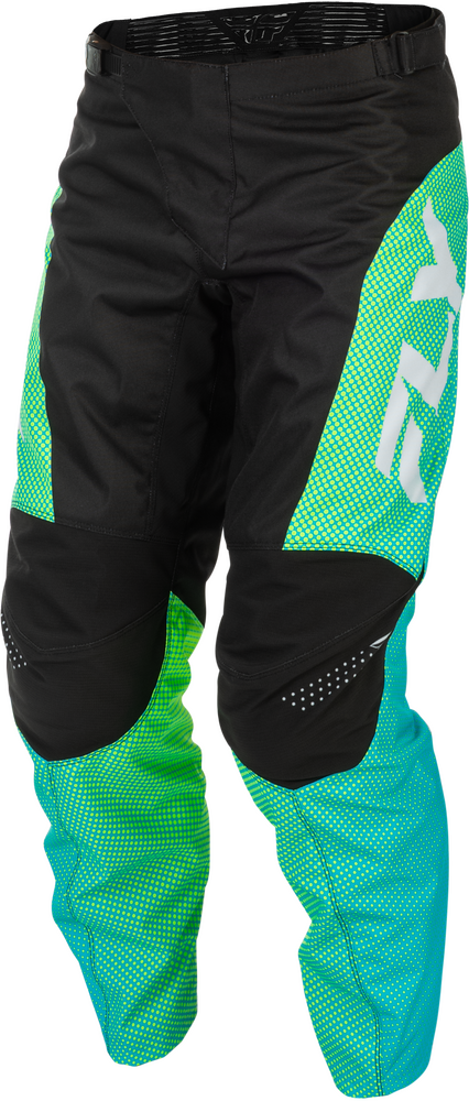 FLY RACING F-16 PANTS AQUA/BLACK/WHITE
