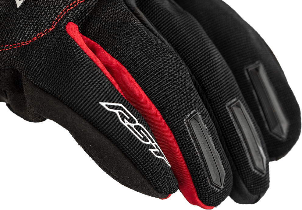 RST RIDER CE GLOVE BLACK/RED