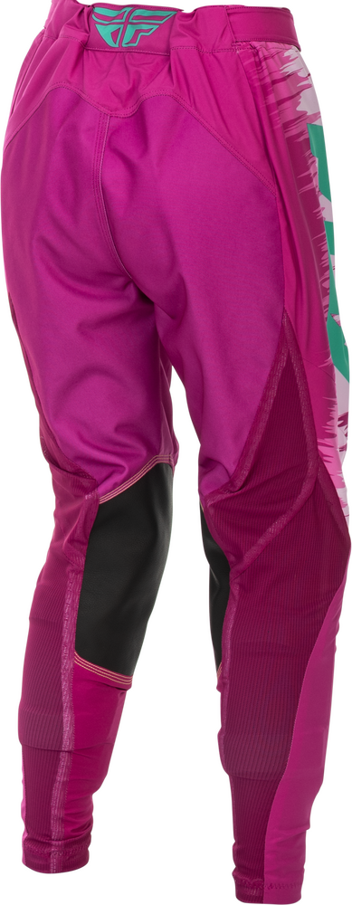 FLY RACING WOMEN'S LITE PANTS PINK/TURQUOISE