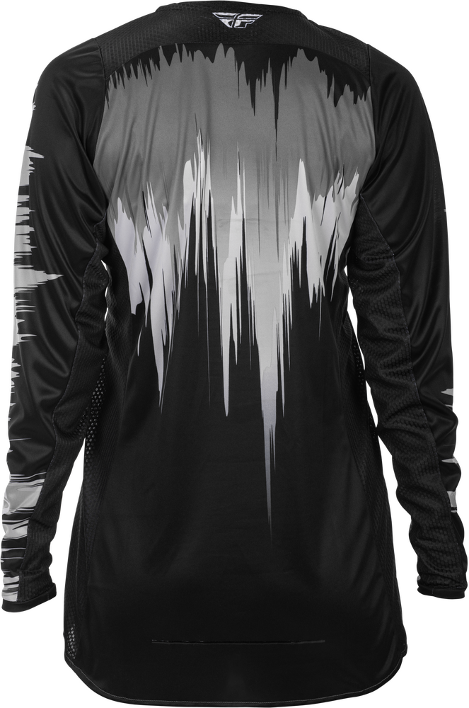 FLY RACING WOMEN'S LITE JERSEY BLACK/GREY/WHITE
