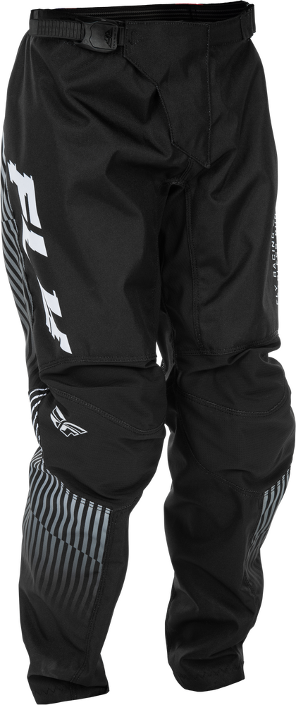 FLY RACING YOUTH F-16 PANTS BLACK/WHITE
