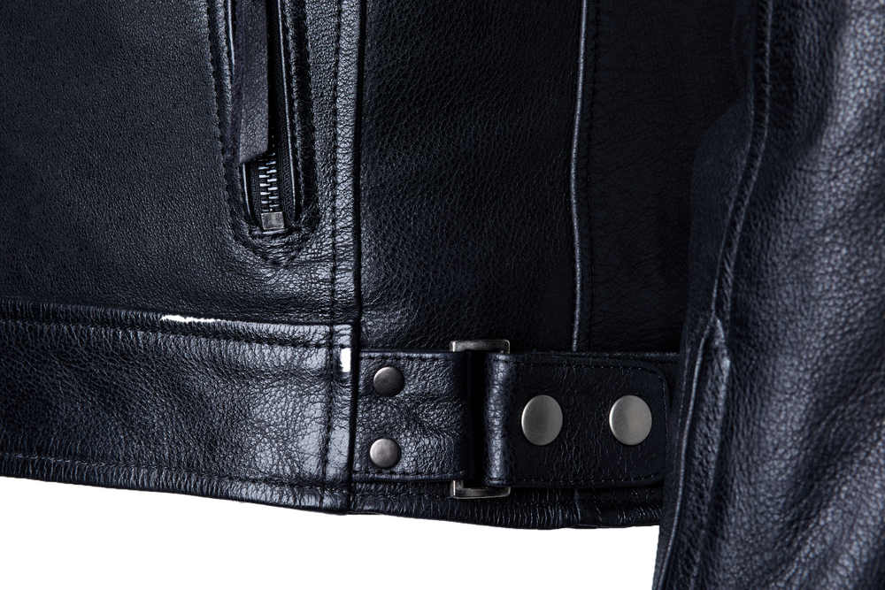 RST IOM TT HILLBERRY 2 CE JACKET BLACK LEATHER MD