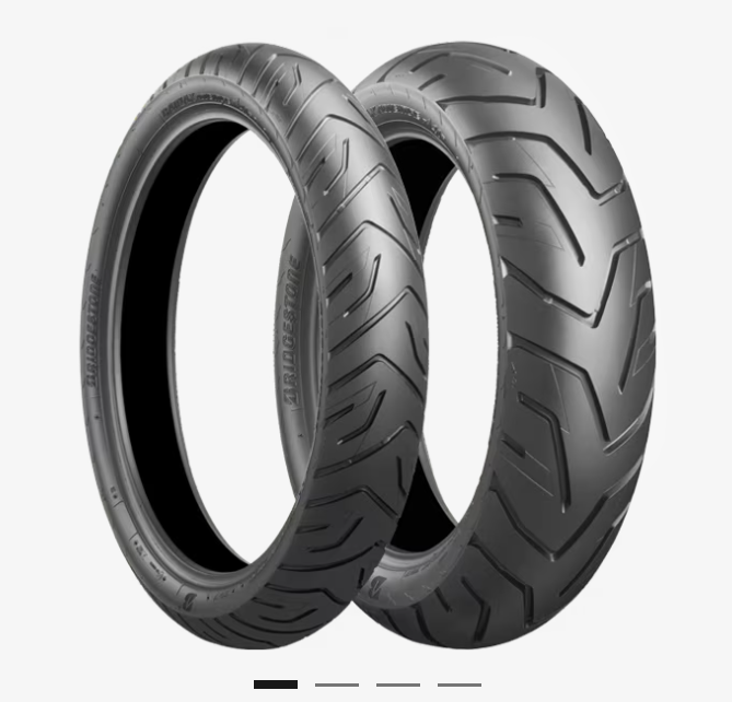 Bridgestone Battlax Adventure A41F Tire - 120/70ZR19 M/C 60W TL Front
