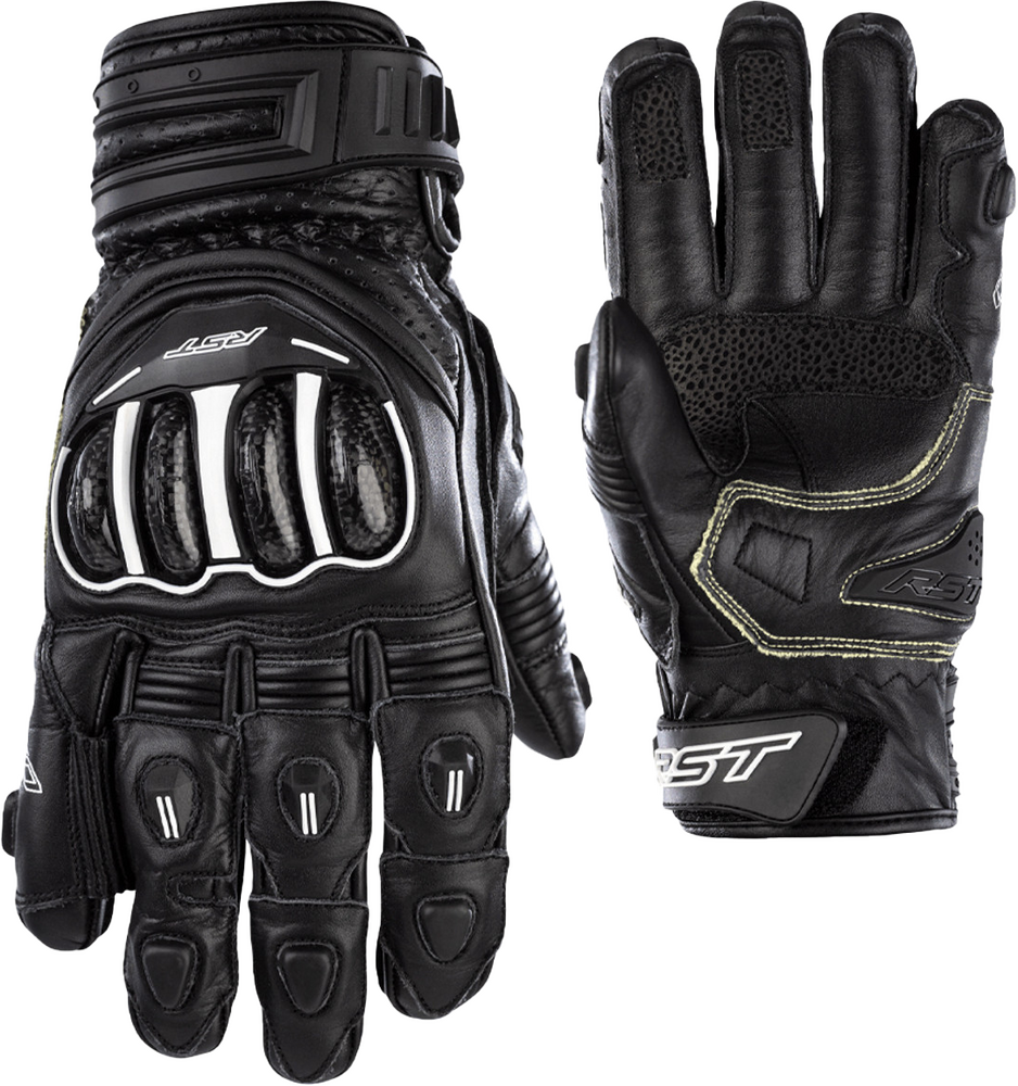 RST TRACTECH EVO 4 SHORT CE GLOVE BLACK/BLACK/BLACK
