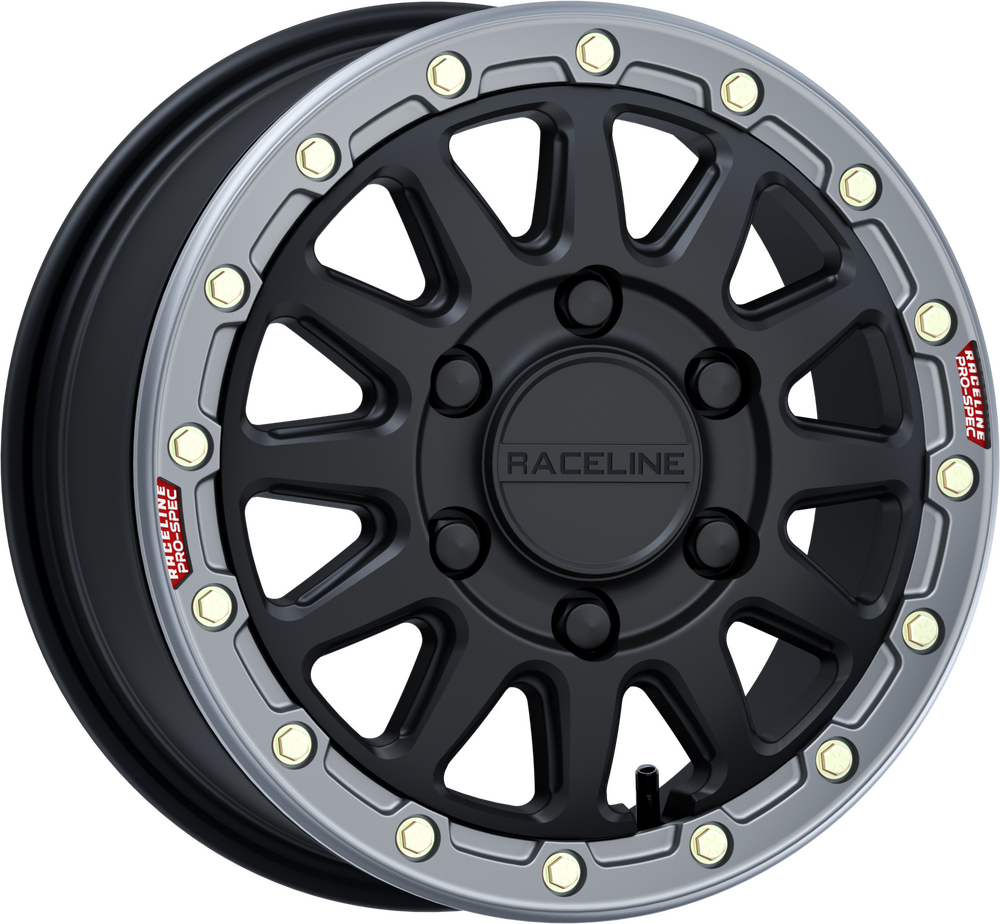 RACELINE ALPHA A14 BEADLOCK WHEELS BLACK/GUNMETAL