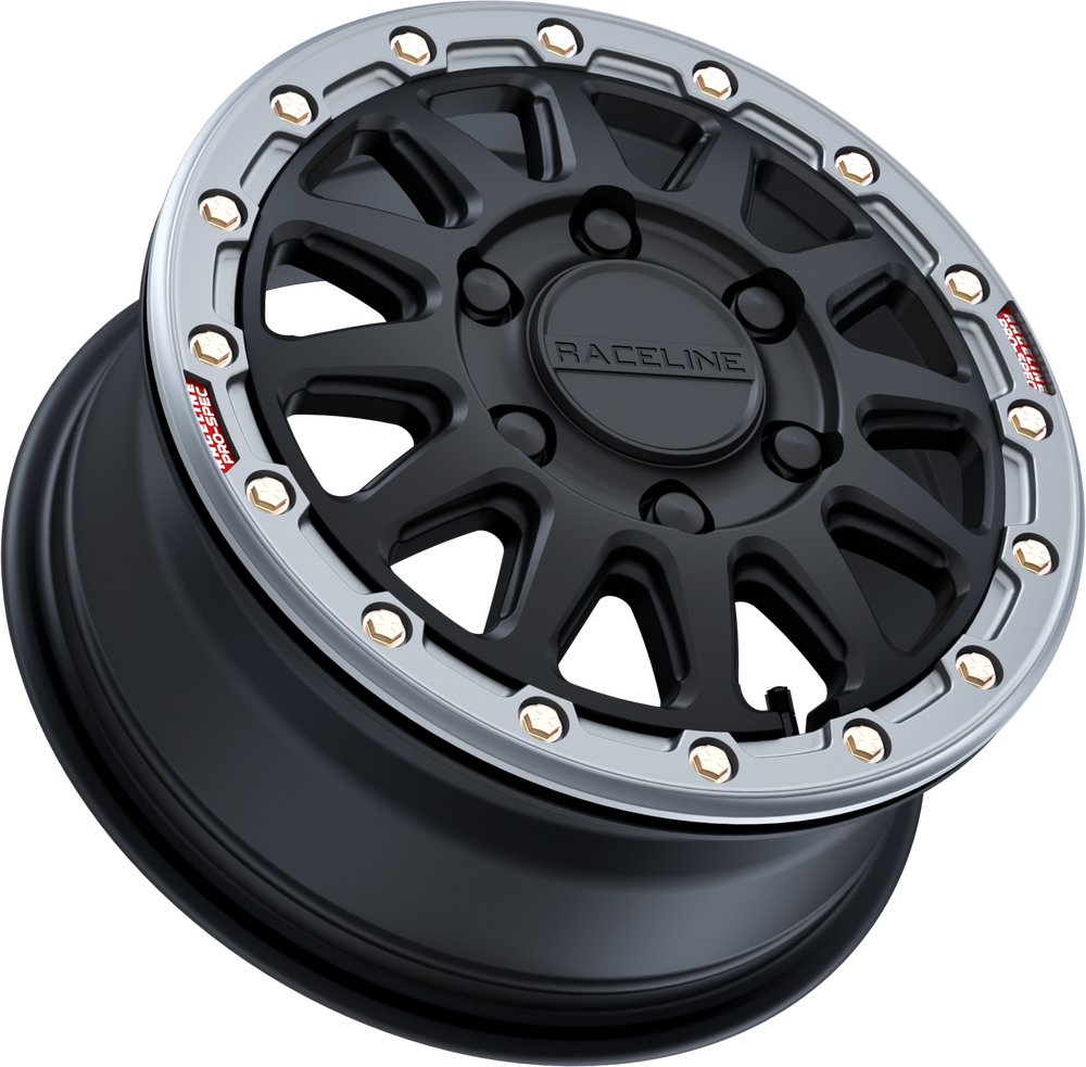 RACELINE ALPHA A14 BEADLOCK WHEELS BLACK/GUNMETAL