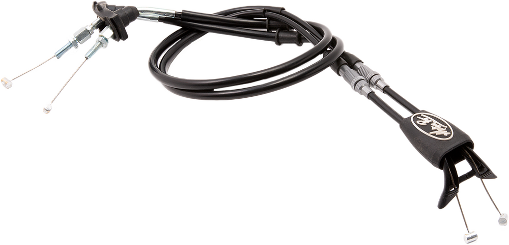 MOTION PRO REV 2/3 BLACK VINYL THROTT YAM PUSH-PULL CABLE SET