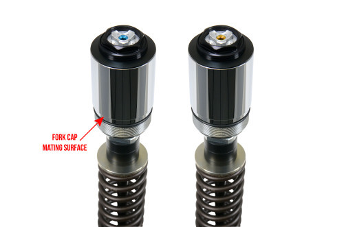 Bitubo Front 49mm Shock Cartridges Extended 2in - H-D FL Standard (14-Current)