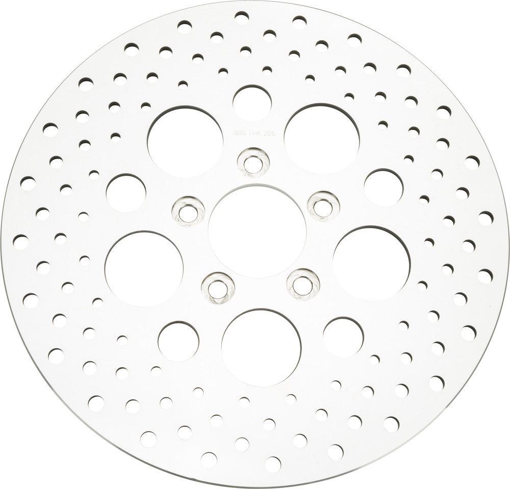 HARDDRIVE BRAKE ROTOR REAR 11.5" SS POLISHED 2.22ID HARLEY