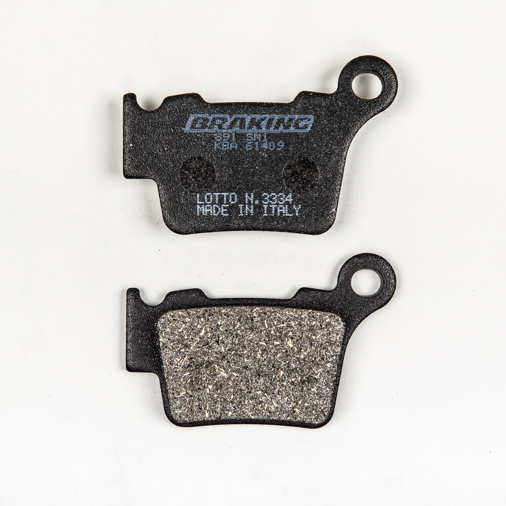 BRAKING BRAKE PAD SET SEMI-METALLIC 31-891S