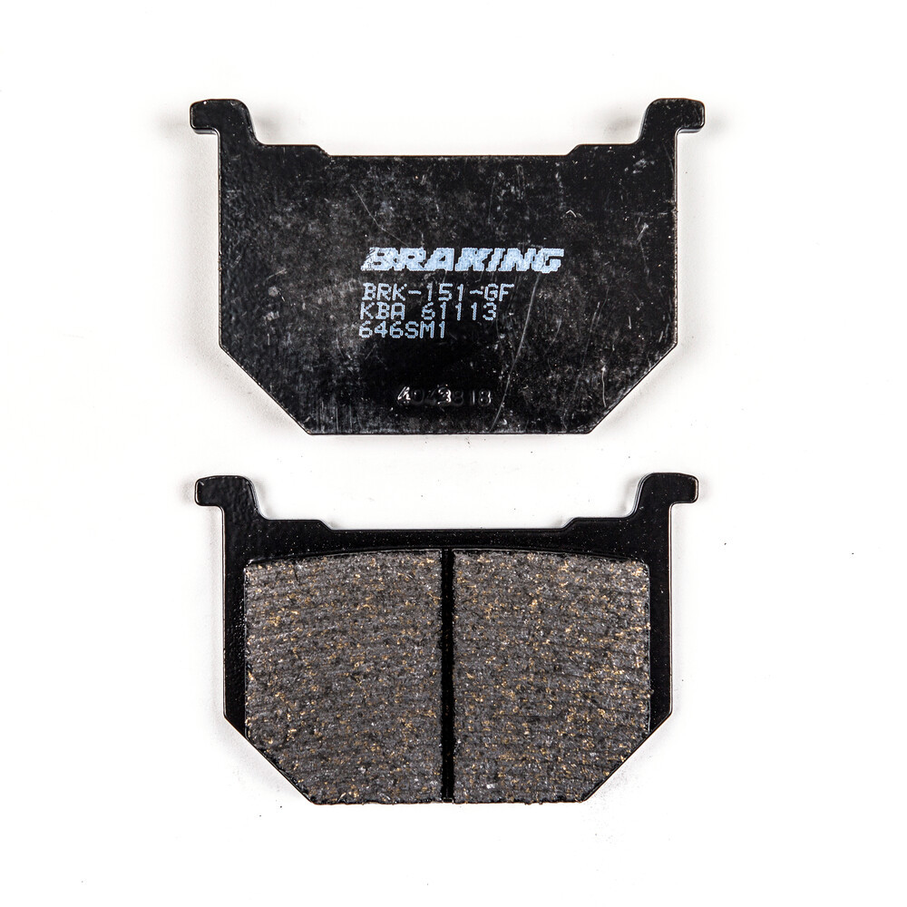 BRAKING BRAKE PAD SET SEMI-METALLIC 31-646S