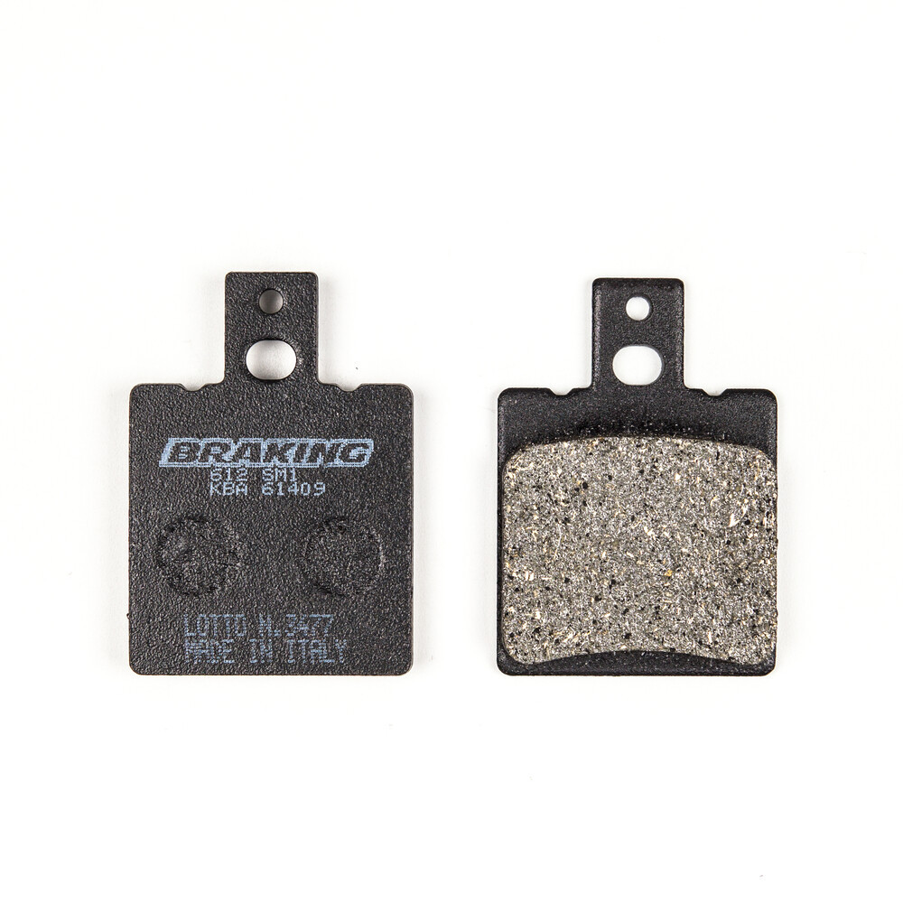 BRAKING BRAKE PAD SET SEMI-METALLIC 31-612S