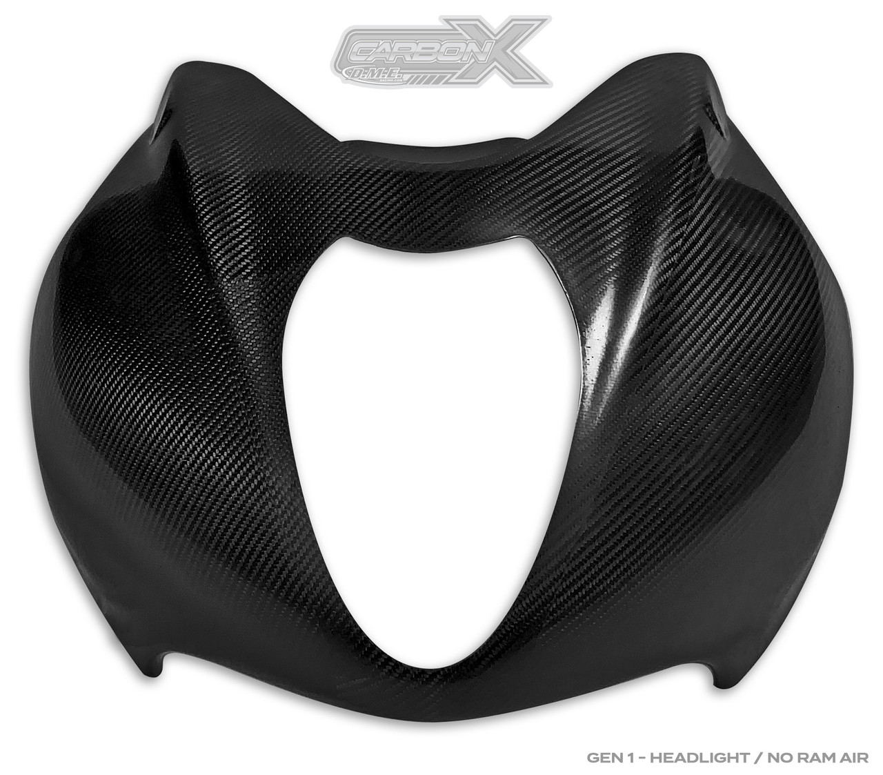 Hayabusa Gen1 Front Nose Fairing | Carbon Fiber