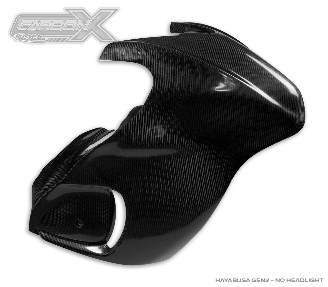 Hayabusa Front Fairing – 3/4 Upper | Carbon Fiber