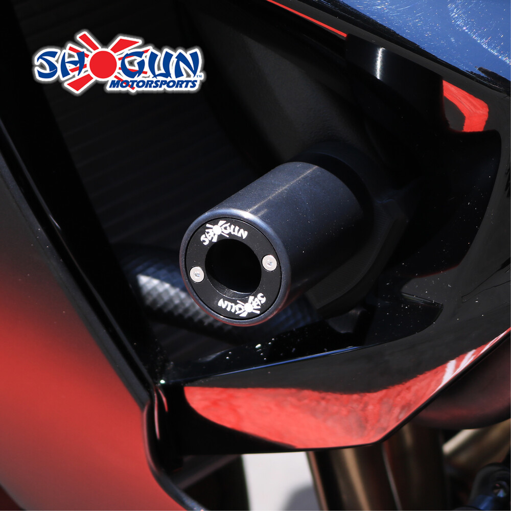 SHOGUN PA2 FRAME SLIDERS NO CUT BLACK KAW 71-1775