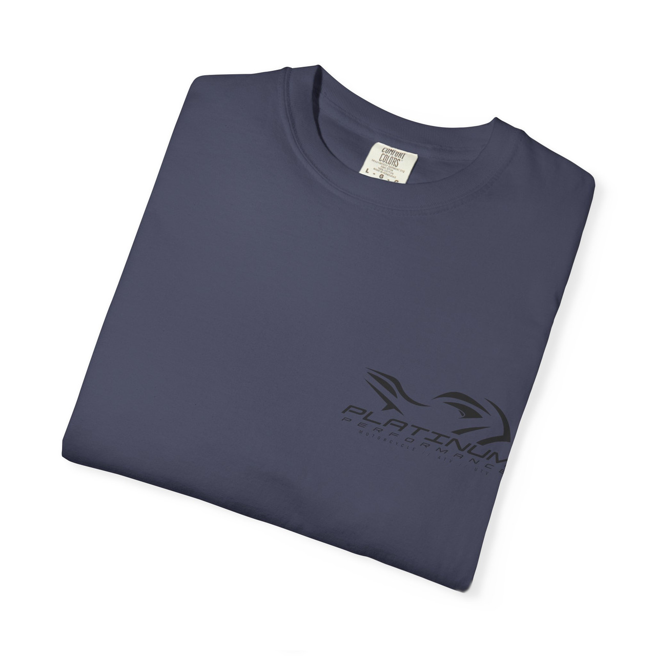 Motorcycle Racing T-Shirt — 'Platinum' Rider Graphic Tee