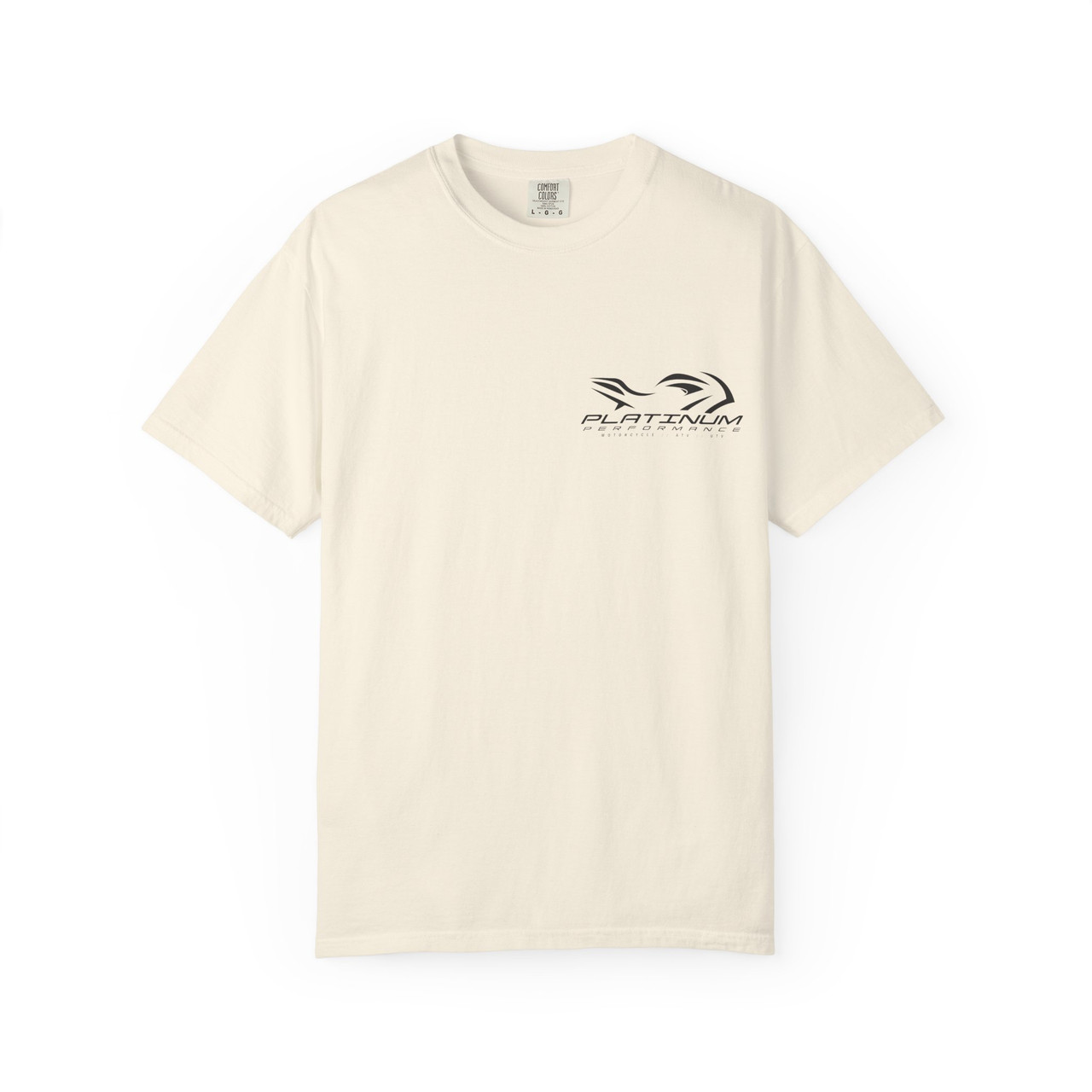 Halloween Demon Graphic T-Shirt — 'Platinum' Logo Front & Spooky Pumpkin Back
