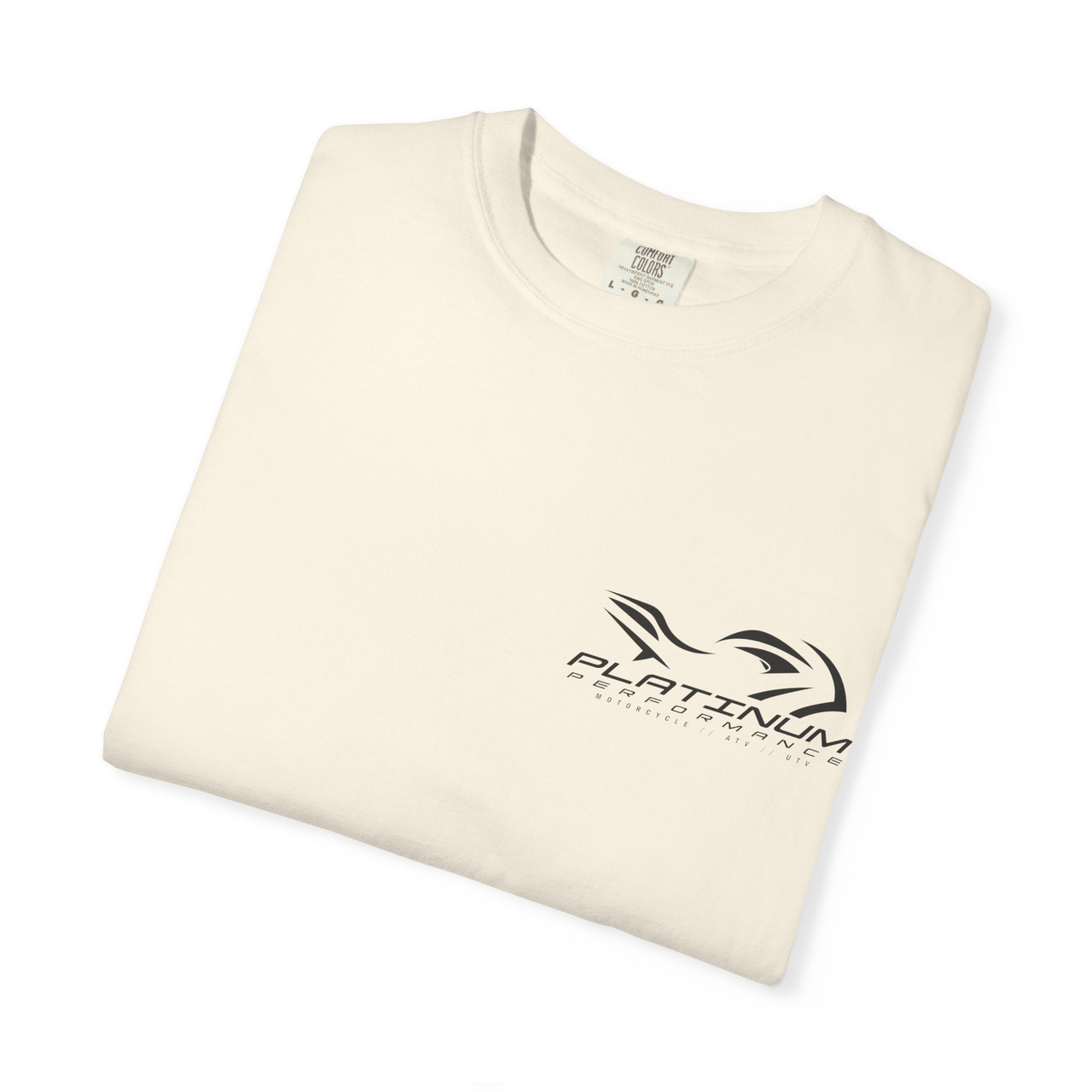 Halloween Demon Graphic T-Shirt — 'Platinum' Logo Front & Spooky Pumpkin Back