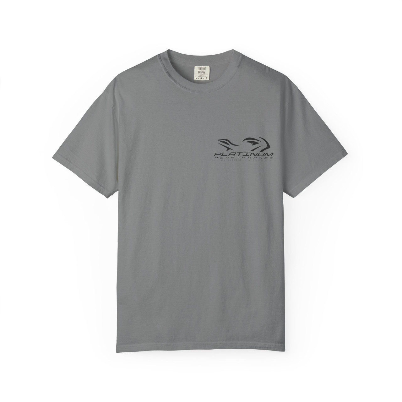 Halloween Demon Graphic T-Shirt — 'Platinum' Logo Front & Spooky Pumpkin Back