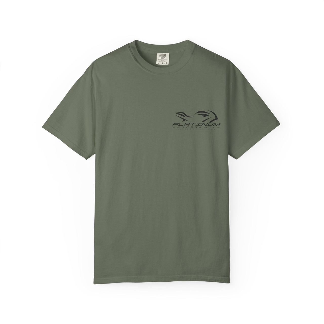 Halloween Demon Graphic T-Shirt — 'Platinum' Logo Front & Spooky Pumpkin Back