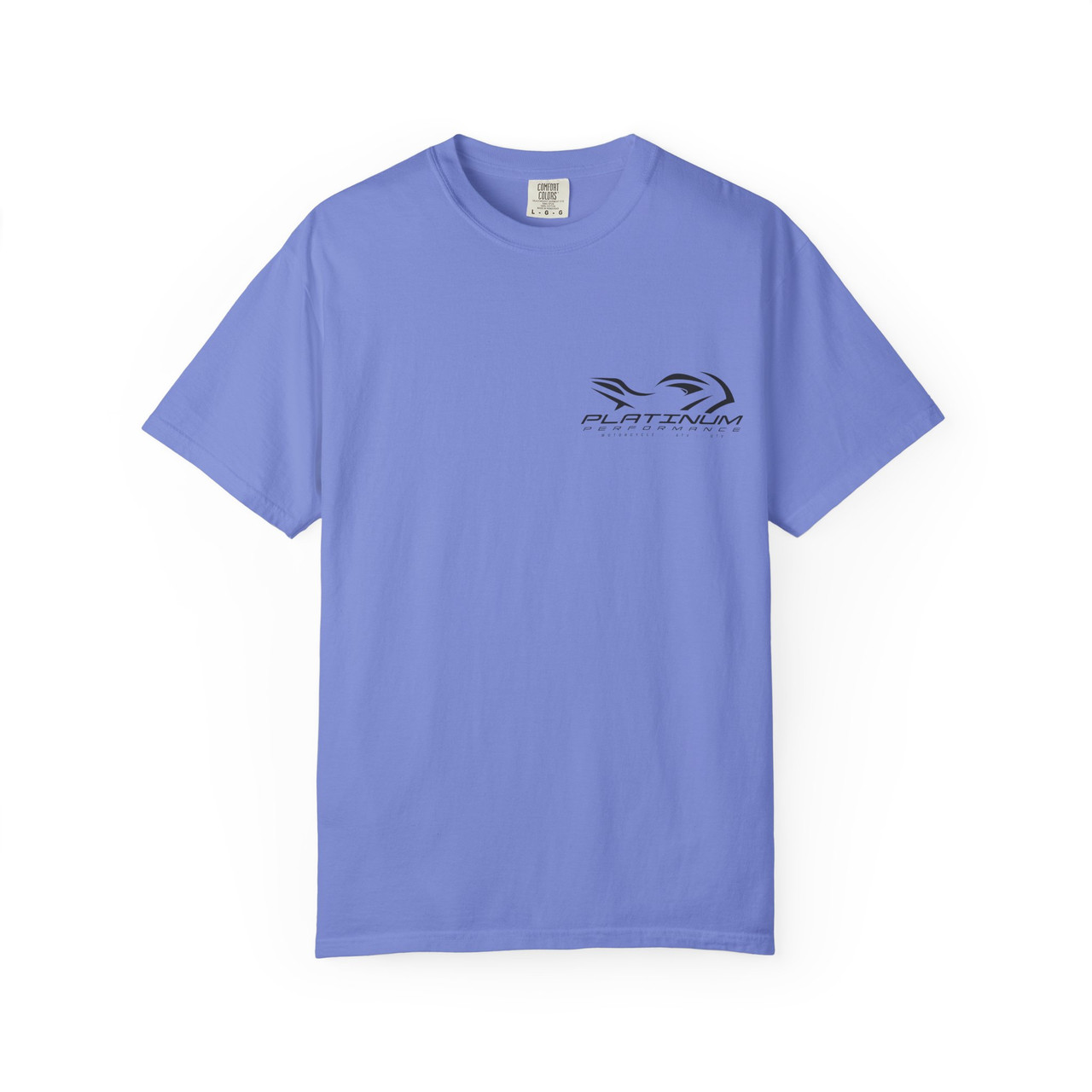 Halloween Demon Graphic T-Shirt — 'Platinum' Logo Front & Spooky Pumpkin Back