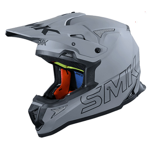 SMK OFF-ROAD ALLTERRA SOLID NARDO GREY MA 600 GREY SIDE VIEW